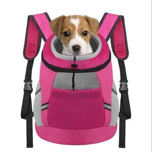 Dog Backpack Carrier, Front Chest Carrier for Cat Small Dogs, Pet Carrying Bag